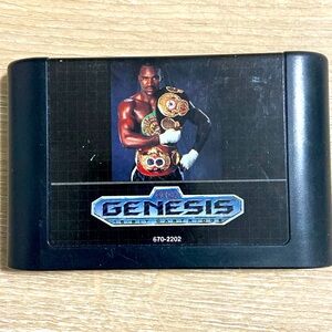Evander Holyfield's "Real Deal" Boxing (Sega Genesis, 1992) Cartridge Only